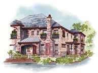 Uptown Homes Rendering. Keller, Texas.